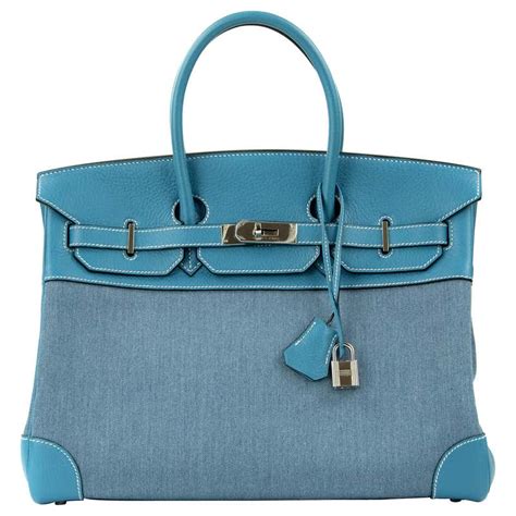 hermes denim birkin|blue jean burkin.